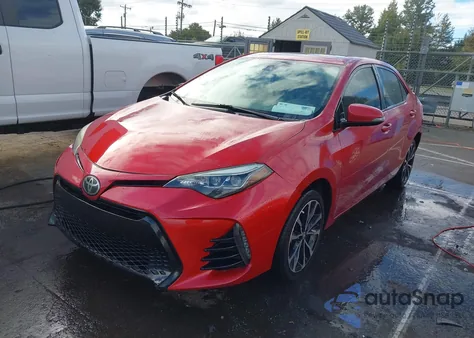 2017 Toyota Corolla Se from USA, damaged, VIN 5YFBURHE2HP684892